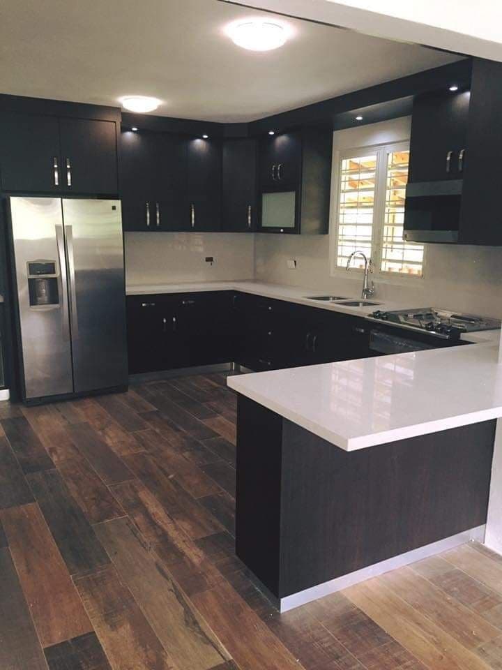 Cocina premium con cuarzo